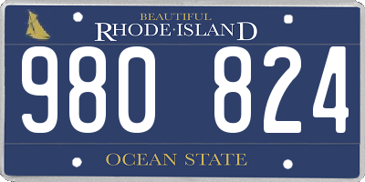 RI license plate 980824