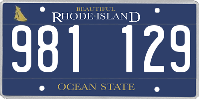 RI license plate 981129