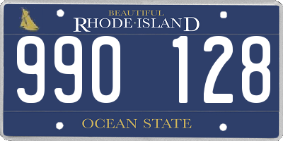 RI license plate 990128