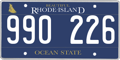 RI license plate 990226