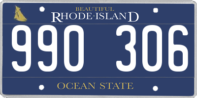 RI license plate 990306