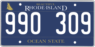 RI license plate 990309