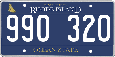 RI license plate 990320