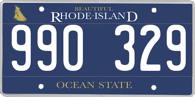 RI license plate 990329