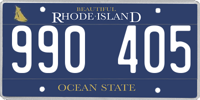 RI license plate 990405