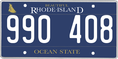 RI license plate 990408