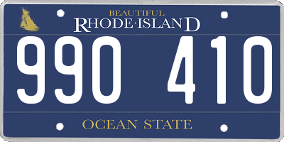 RI license plate 990410