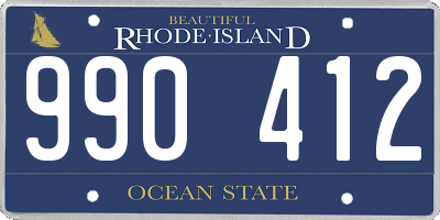 RI license plate 990412