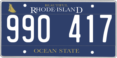 RI license plate 990417