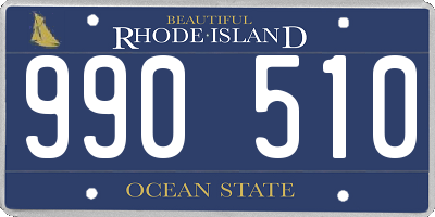 RI license plate 990510