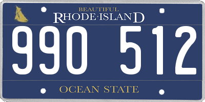 RI license plate 990512