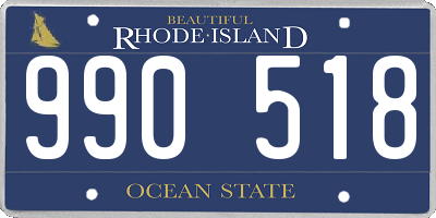 RI license plate 990518