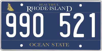 RI license plate 990521