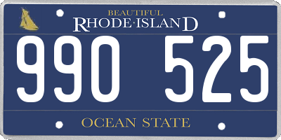 RI license plate 990525