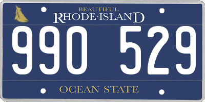 RI license plate 990529