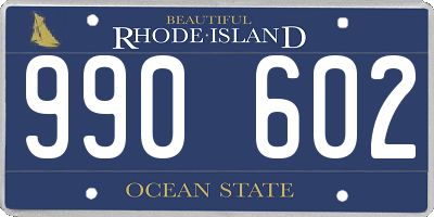 RI license plate 990602