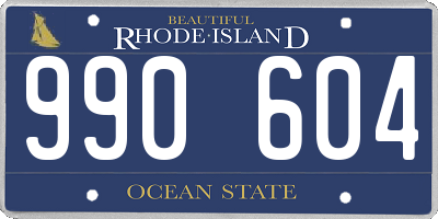 RI license plate 990604