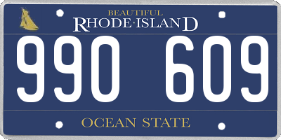 RI license plate 990609