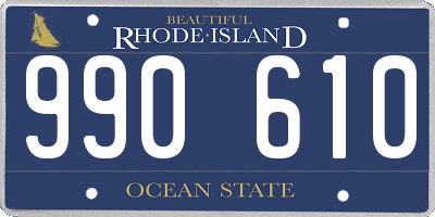 RI license plate 990610