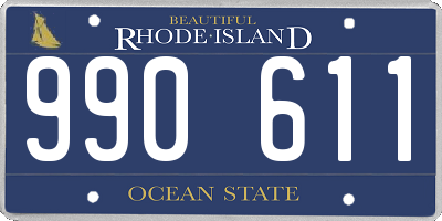 RI license plate 990611