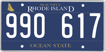 RI license plate 990617