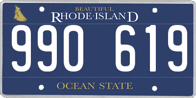 RI license plate 990619