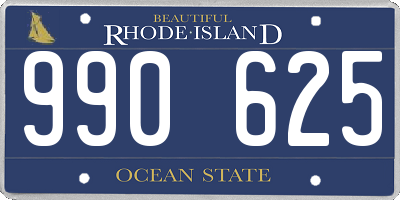 RI license plate 990625