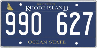 RI license plate 990627