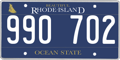 RI license plate 990702