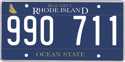 RI license plate 990711