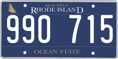 RI license plate 990715