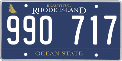 RI license plate 990717