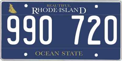 RI license plate 990720