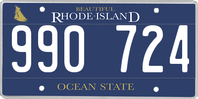 RI license plate 990724