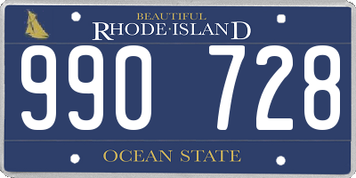 RI license plate 990728