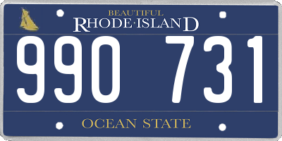 RI license plate 990731