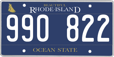 RI license plate 990822