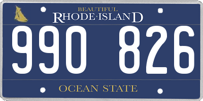 RI license plate 990826