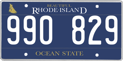 RI license plate 990829