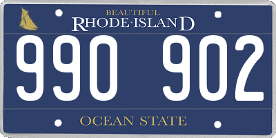 RI license plate 990902