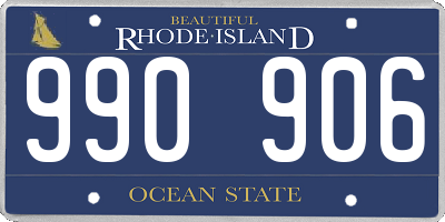 RI license plate 990906
