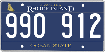 RI license plate 990912