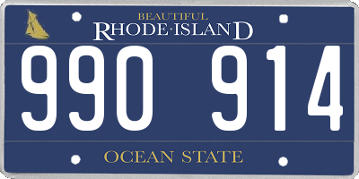 RI license plate 990914