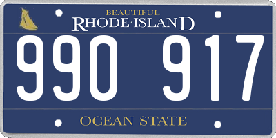 RI license plate 990917