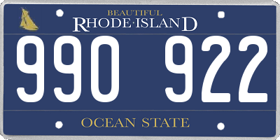 RI license plate 990922