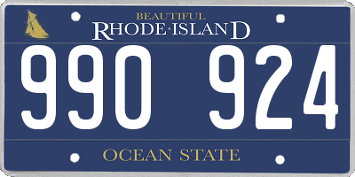 RI license plate 990924