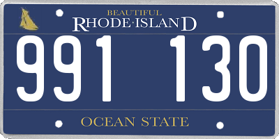 RI license plate 991130