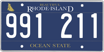 RI license plate 991211
