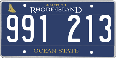 RI license plate 991213