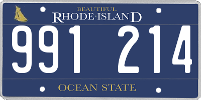 RI license plate 991214